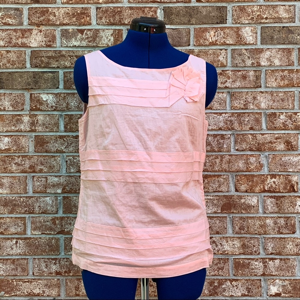 Talbots | Sleeveless Blouse - Pink